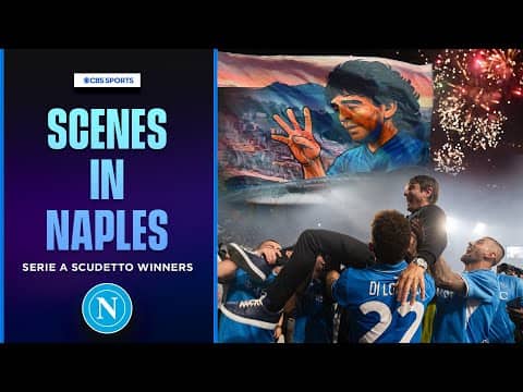 SCENES FROM NAPLES | Napoli CROWNED 2024/25 Serie A champions! 🏆🎊 | Matchday