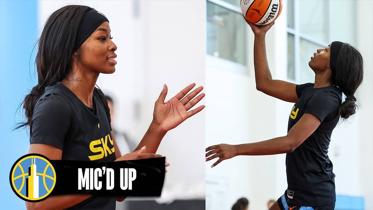 Rickea Jackson MIC'D UP at Training Camp