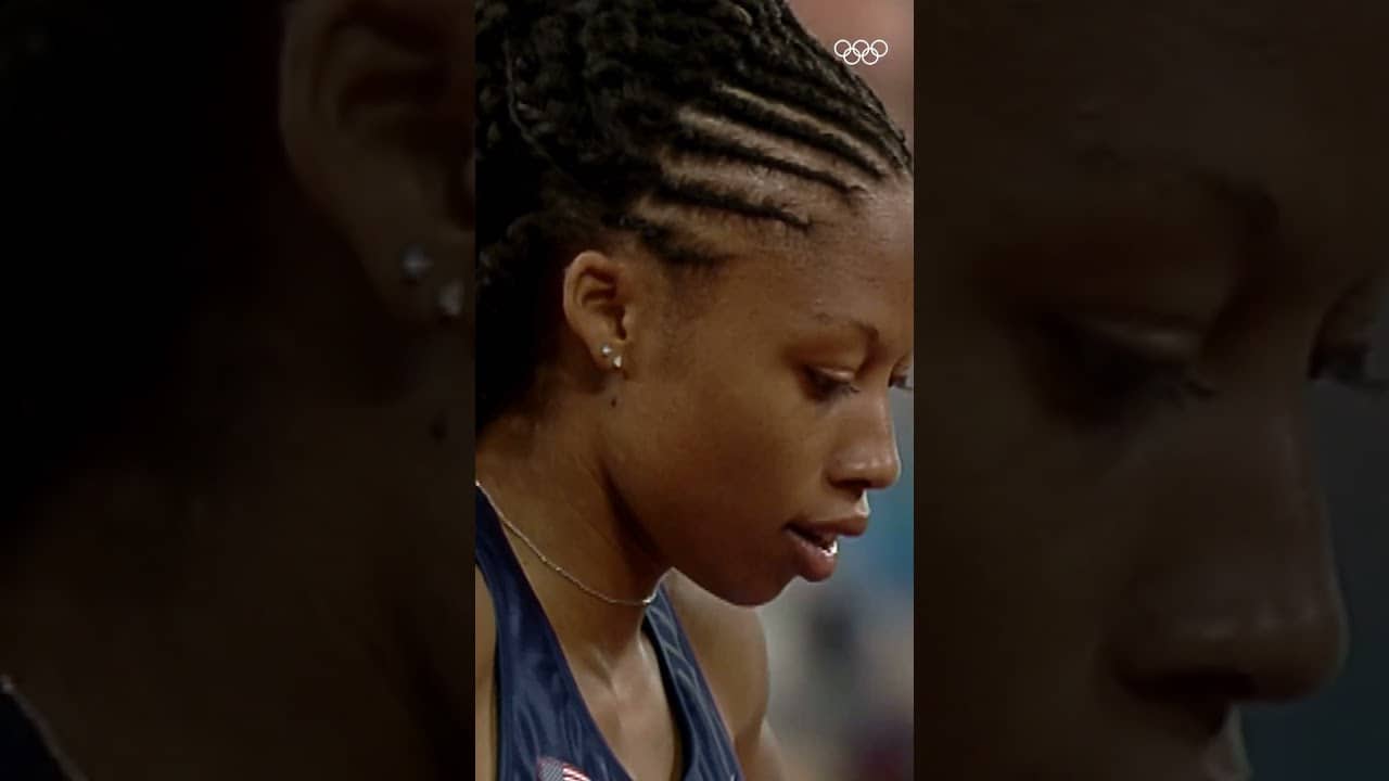 When Allyson Felix won her first Olympic medal at #Athens2004. 🥈