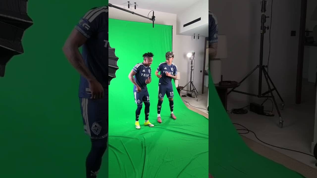 Édier y Kenji fiesta 🎉  #mls #football #soccerclub #vancouver