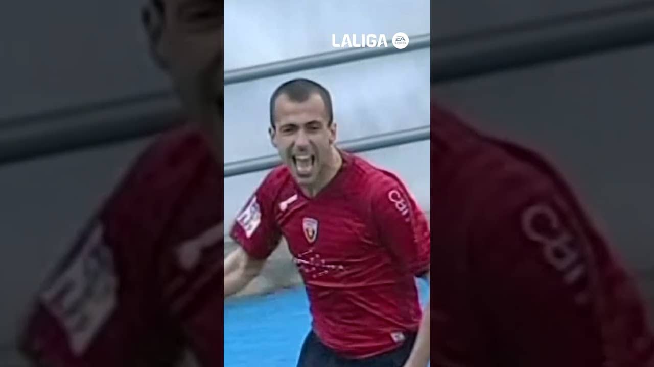 Gol de Puñal en el #GetafeOsasuna de la temporada 2007/08 #LaLigaHighLights #Osasuna #shorts