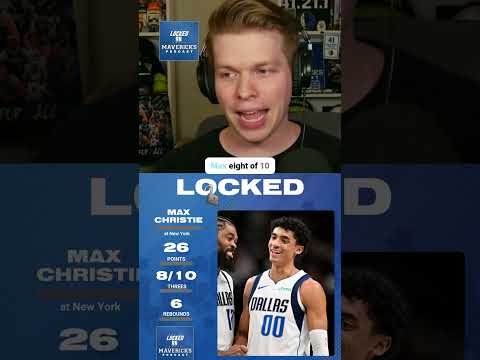 Max Christie shines with stellar performance in Dallas Mavericks win vs New York Knicks