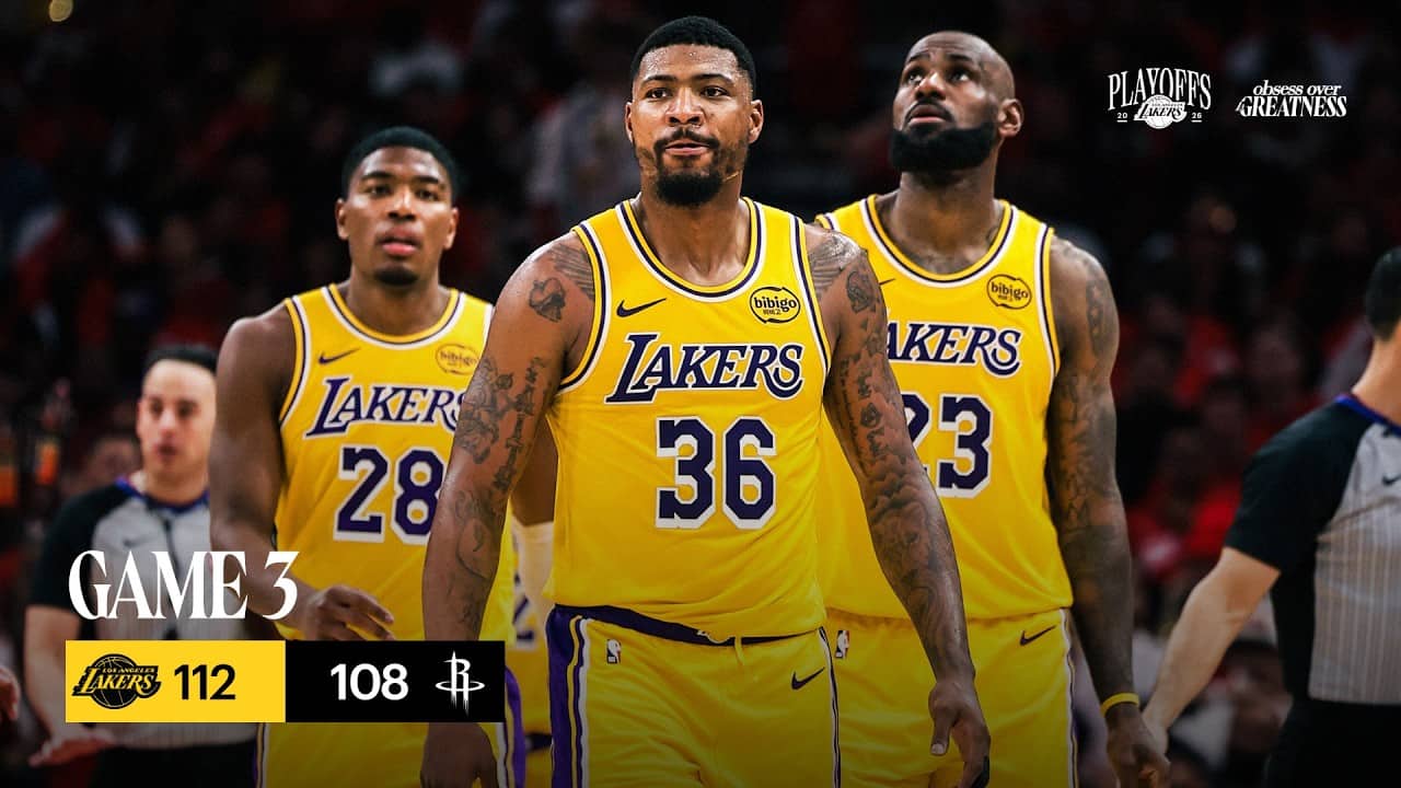 Mini Movie: Lakers up 3-0 vs Houston | NBA Playoffs Round 1, Game 3