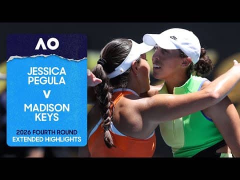 Jessica Pegula v Madison Keys Extended Highlights | Australian Open 2026 Fourth Round