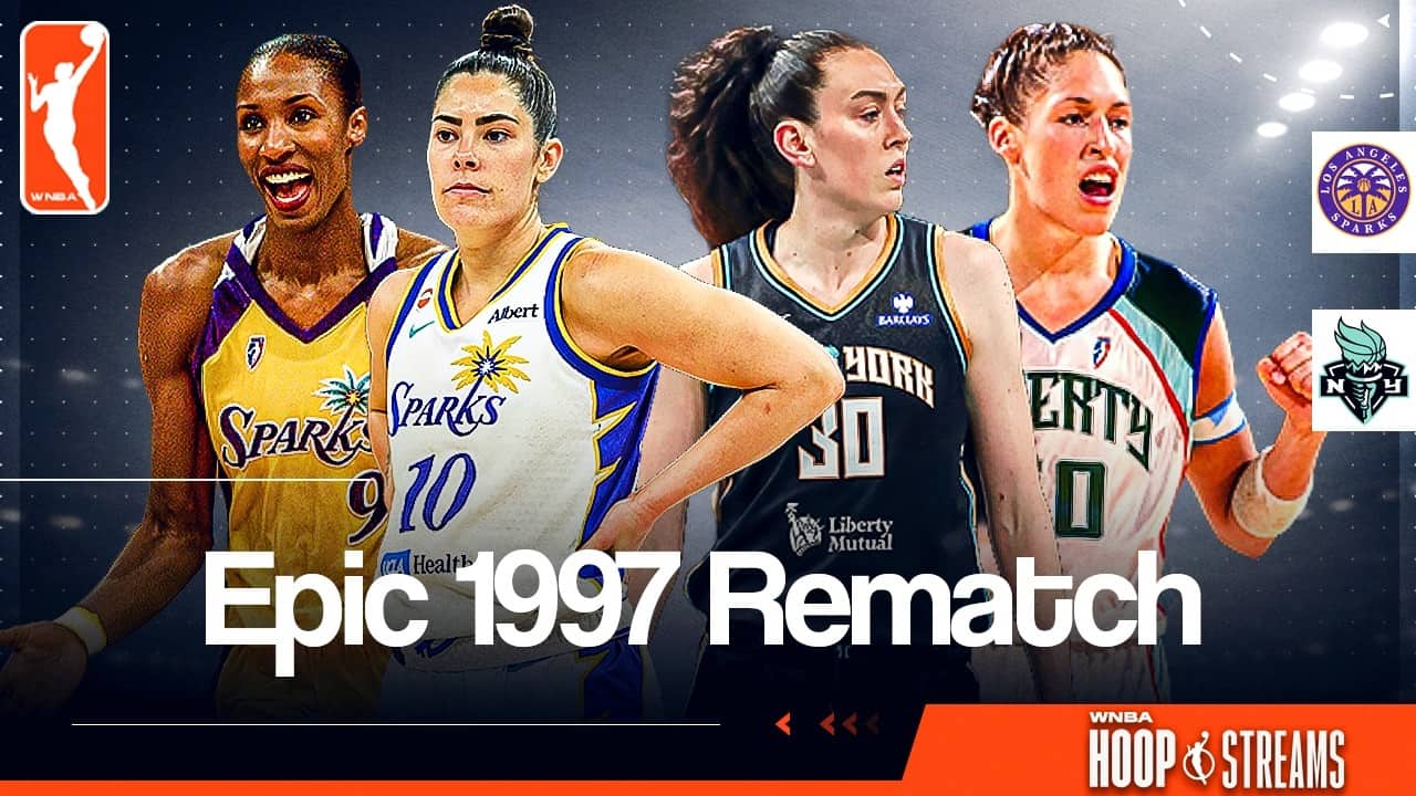 🚨 Retro Night in the W: Sparks vs Liberty! A Rivalry Rewind You CAN'T Miss 🔥 | Hoop Streams 🏀