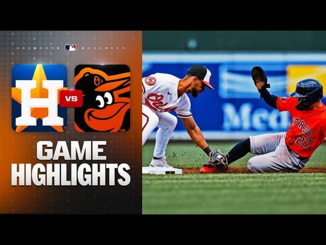 Astros vs. Orioles Game 1 Highlights (4/30/26) | MLB Highlights