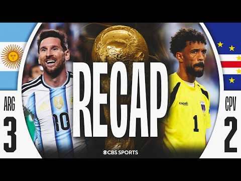 2026 FIFA World Cup: Argentina holds off Cabo Verde in THRILLER, will play Egypt in Round of 16