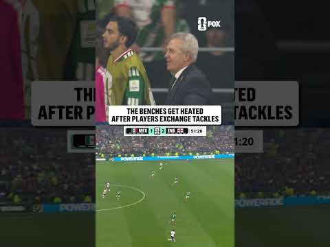 Things are getting chippy between England and Mexico