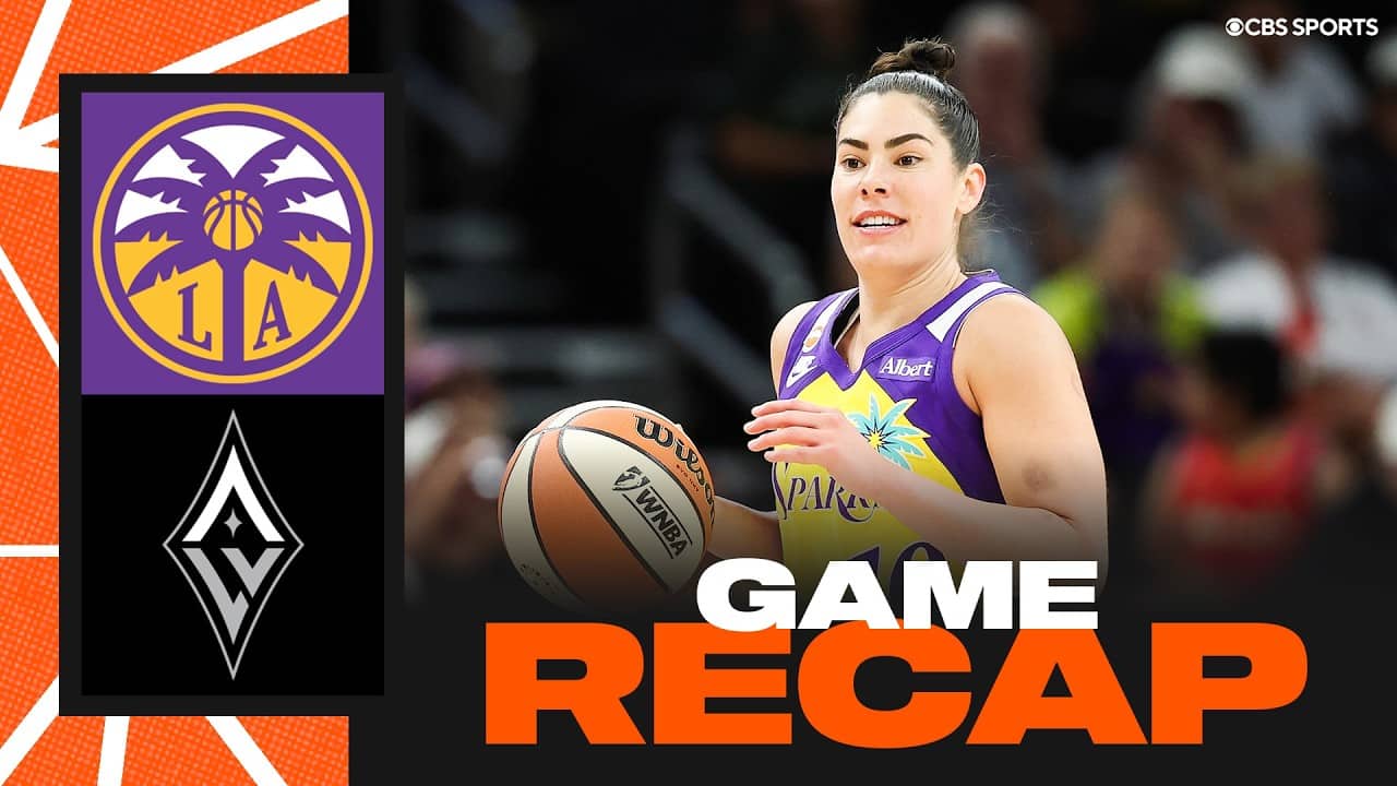 Kelsey Plum's season-high 38 points leads Sparks over Aces | Highlights & Recap