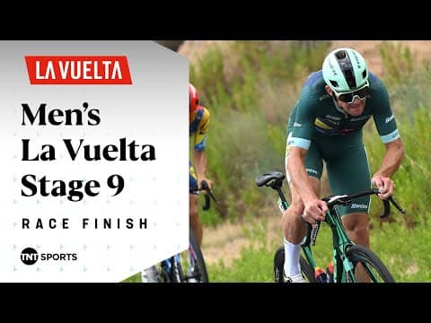 TOO GOOD 👏 | 2025 La Vuelta a España Stage 9 Race Finish | TNT Sports Cycling