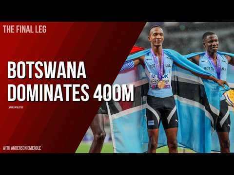 Busang Kebinatshipi Secured GOLD For Botswana + Jereem & Bayapo Win Medals | Men's 400m Reaction