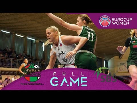 LIVE - MB Zaglebie Sosnowiec v SBS Ostrava | EuroCup Women 2025-26 | Regular Season