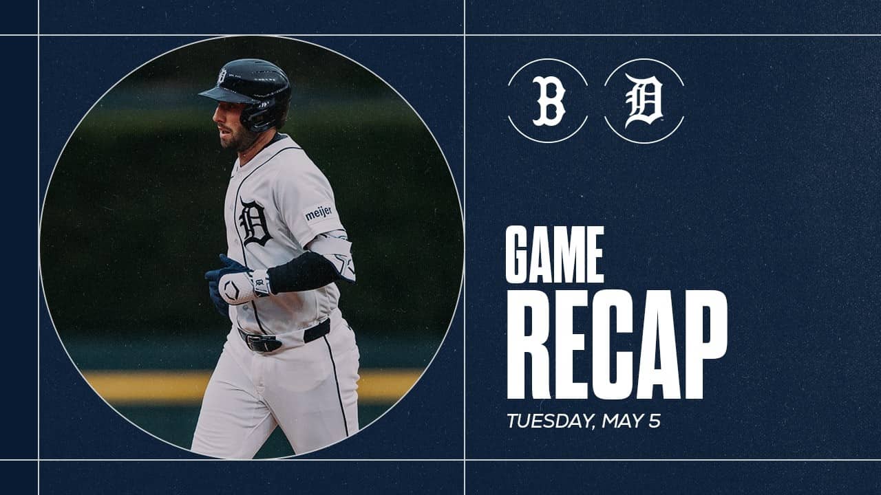 Tigers vs. Red Sox Highlights | 5/5/26