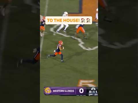 WHAT a punt return! 😲