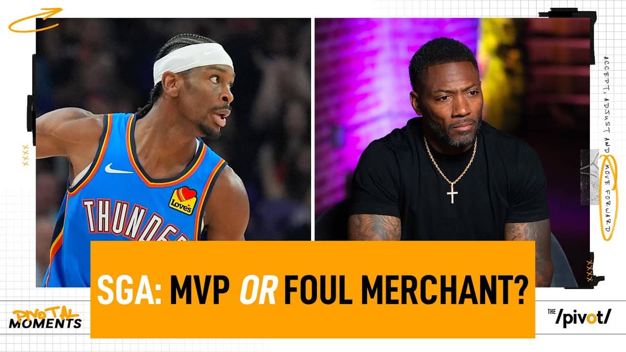 The NBA has a SGA problem, too many fouls or too hard to defend?| The Pivot