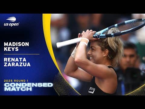Madison Keys vs. Renata Zarazua Condensed Match | 2025 US Open Round 1