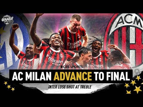 RECAP: AC Milan ADVANCE to Coppa Italia Final | Will Inter go trophyless this year? | Matchday