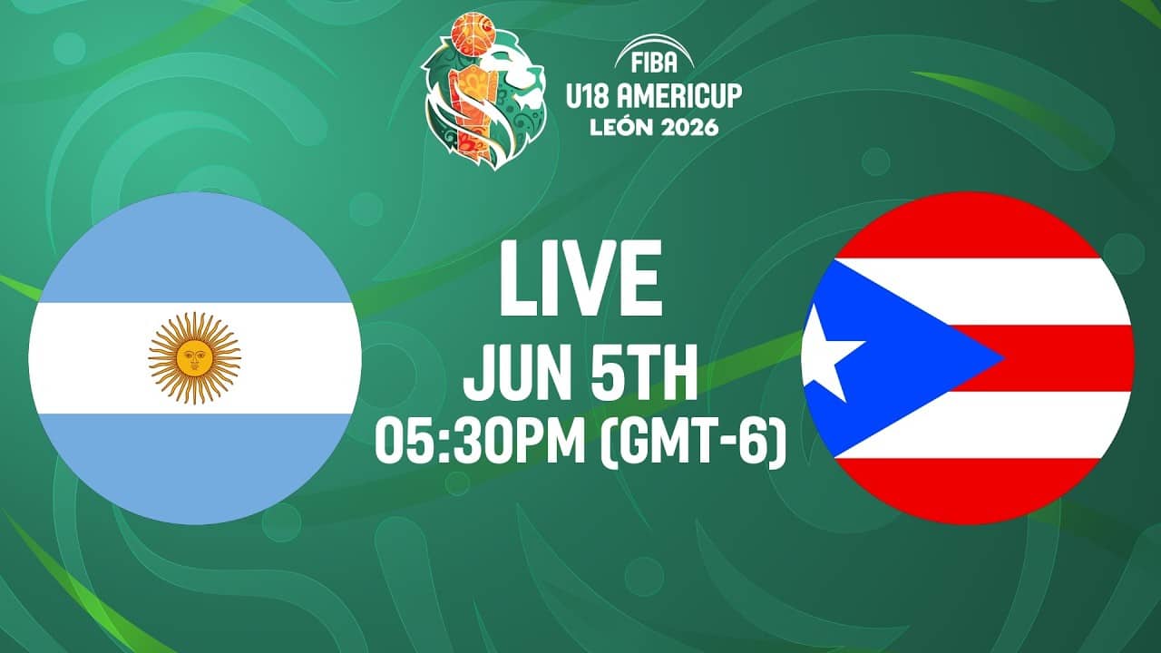 Quarter-Finals | Argentina v Puerto Rico | Full Basketball Game | FIBA U18 AmeriCup 2026