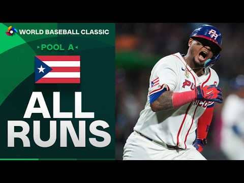 Martín Maldonado highlights Team Puerto Rico's runs in their huge win against Team Cuba 👏
