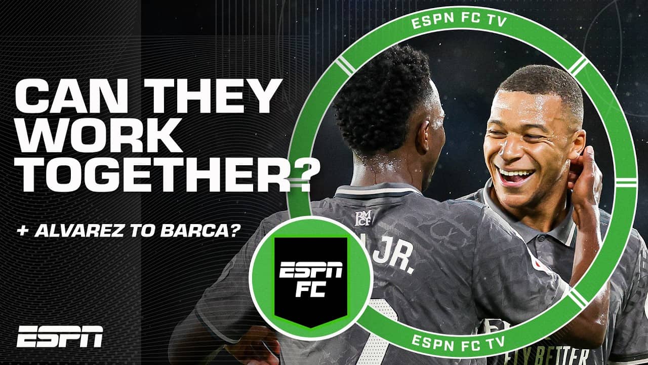 Can Jose Mourinho fix Mbappe and Vini’s relationship? 👀 + Barca’s striker search | ESPN FC