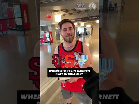 Where did KG go to college? 🤔