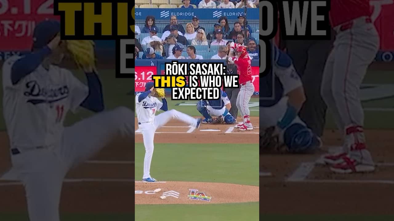 "This is the Roki Sasaki we all expected." 7 IP  2 H  0 ER  10k