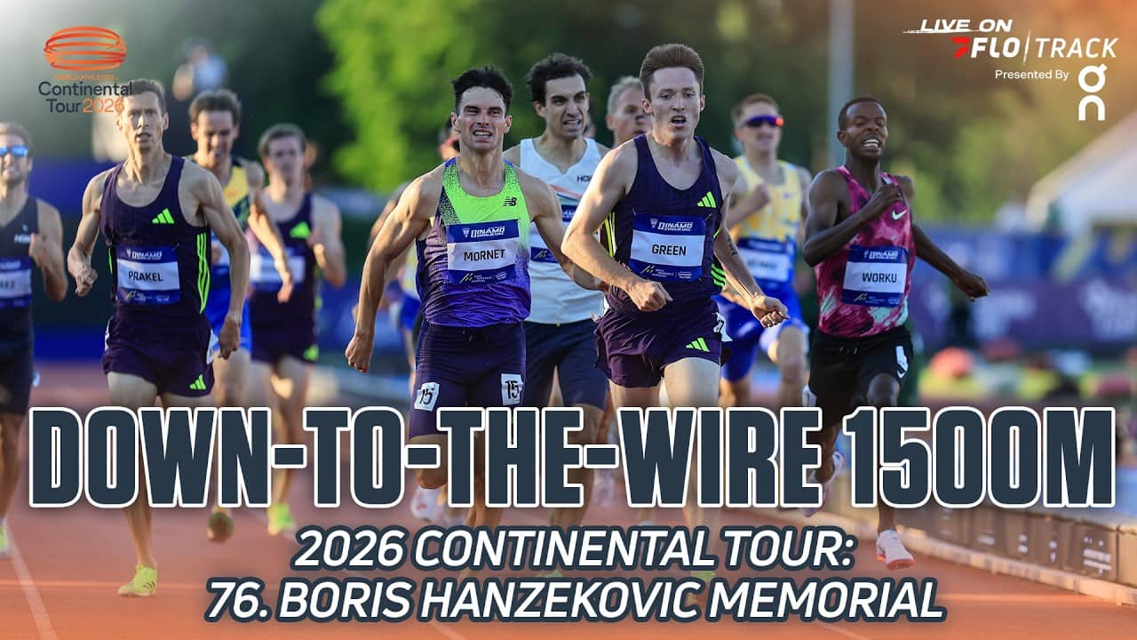 DOWN-TO-THE-WIRE Men's 1500m | 2026 Continental Tour Zagreb