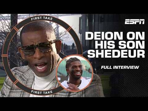 Deion Sanders on Shedeur's resiliency 🗣️ 'We are SANDERS & we are BUILT TO LAST!' | First Take