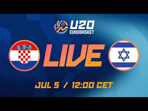 LIVE - Croatia v Israel | FIBA U20 Women's EuroBasket 2026 | Group Phase