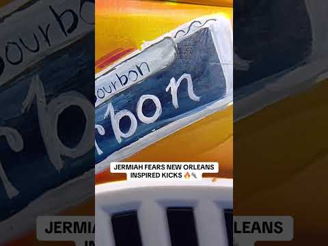 Jeremiah Fears New Orleans-inspired kicks 🔥