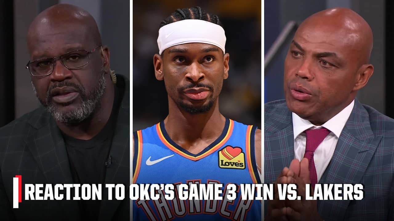 'Everything they do is in unison' - Shaq gives OKC their flowers after Game 3 win 👏 | Inside the NBA