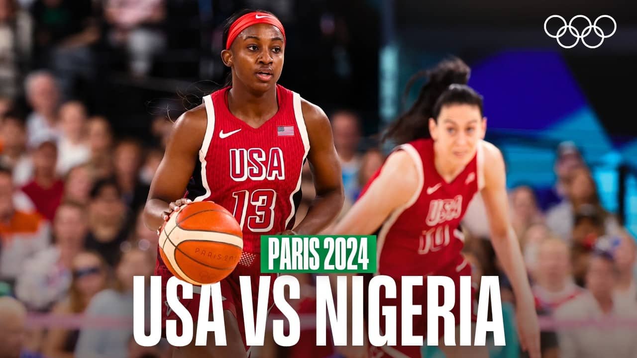 FULL GAME | USA 🇺🇸 vs 🇳🇬 Nigeria | Basketball Quarter-Final at Paris 2024