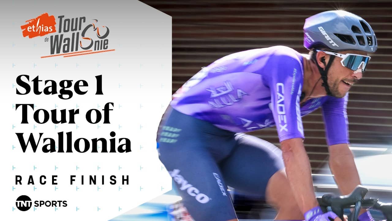 COMPOSED VICTORY! 🙌 | 2026 Stage 1 Tour of Wallonia Final KM's | TNT Sports Cycling