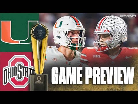 No. 10 Miami vs No. 2 Ohio State Cotton Bowl Game Preview: Picks and Predictions | CFP Quarterfinals