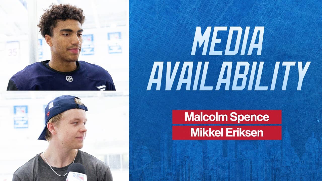 NYR Development Camp: Malcolm Spence & Mikkel Eriksen | June 29, 2026