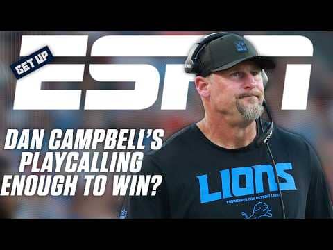 Lions vs. Eagles PREVIEW 🍿 Can Philly DEFEND against Dan Campbell's playcalling? 👀 | Get Up