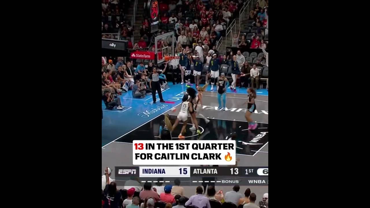 Caitlin Clark is on fire 🔥