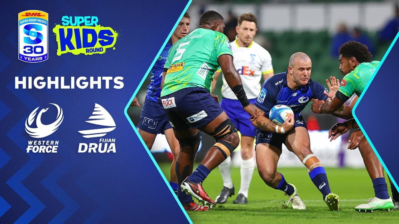 HIGHLIGHTS | Force vs Fijian Drua | Super Rugby Pacific Round 15 | Sky Sport NZ