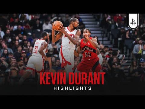 Kevin Durant (31 points) Highlights vs. Toronto Raptors