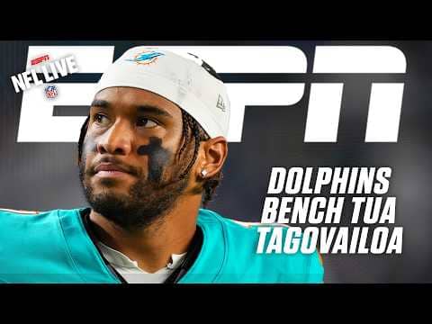 ‘A seismic decision’ 🏈 Detailing the Dolphins benching Tua Tagovailoa | NFL Live