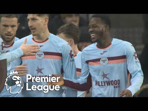 Dango Ouattara's cross finds Vitaly Janelt to bring Brentford level | Premier League | NBC Sports