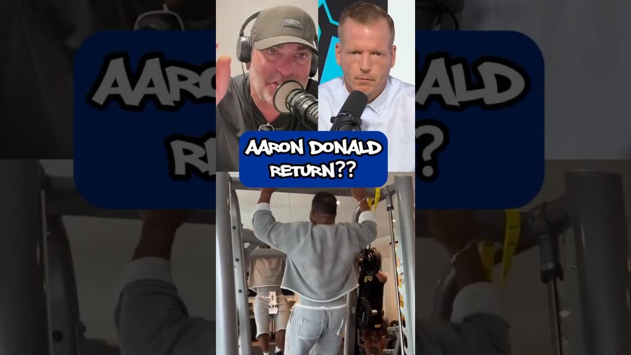 Aaron Donald comeback? 👀💪