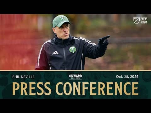 "The group's focused, the group's ready" | Neville talks about taking on San Diego in Game 2