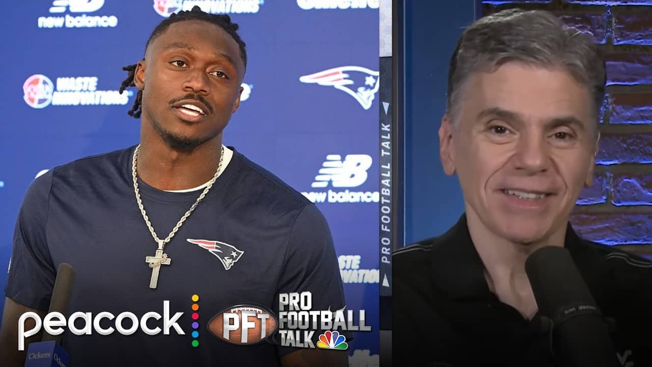 Inside A.J. Brown finally becoming a New England Patriot | Pro Football Talk | NFL on NBC