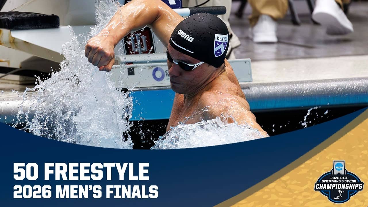 Men's 50 Freestyle | 2026 NCAA Division III Swimming & Diving Championships