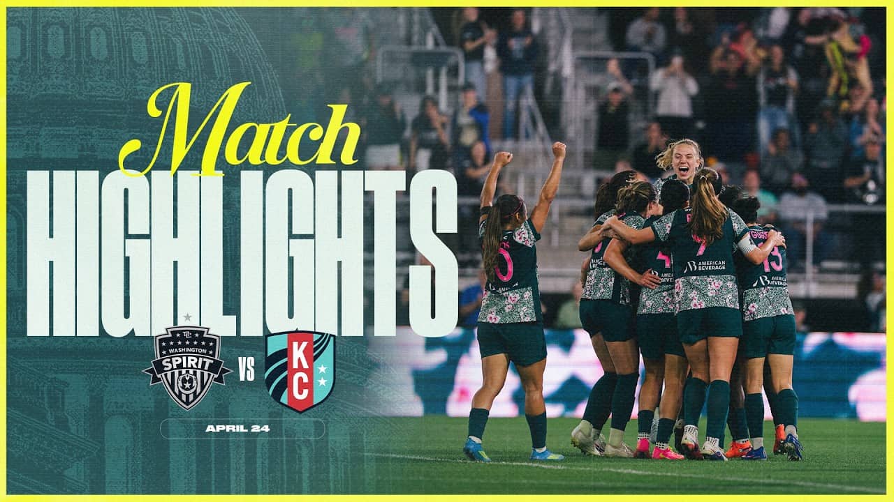 Washington Spirit Dominates in Front of 19K Fans | Spirit vs Current Match Highlights | 04.24.26