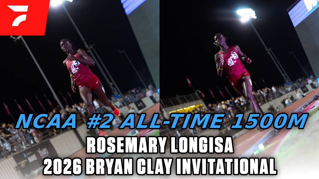 Rosemary Longisa runs No. 2 all-time 1500m 🔥 4:02.55 meet record | 2026 Bryan Clay Invitational