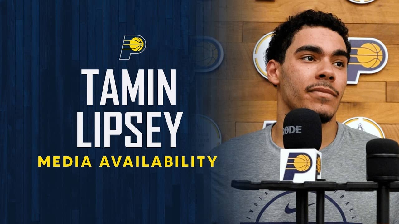 Indiana Pacers Pre-Draft Workouts: Tamin Lispey Media Availability (June 4, 2026)