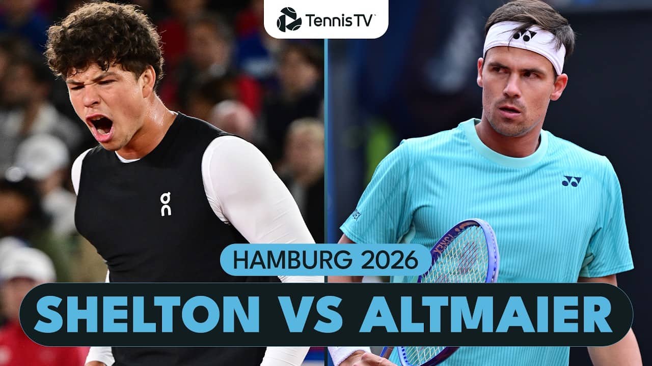 Ben Shelton vs Daniel Altmaier ROLLERCOASTER Match 🎢 | Hamburg 2026 Highlights