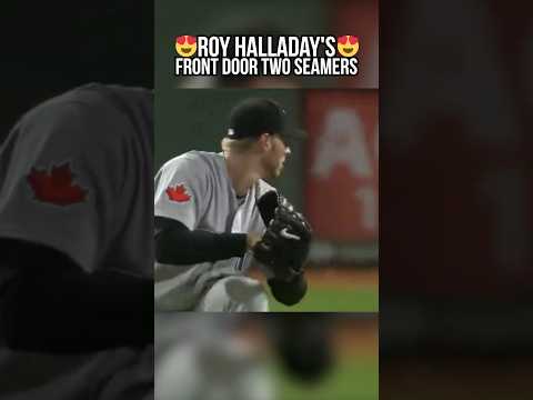 45 Seconds of Roy Halladay's Front Door Two Seamers 😍